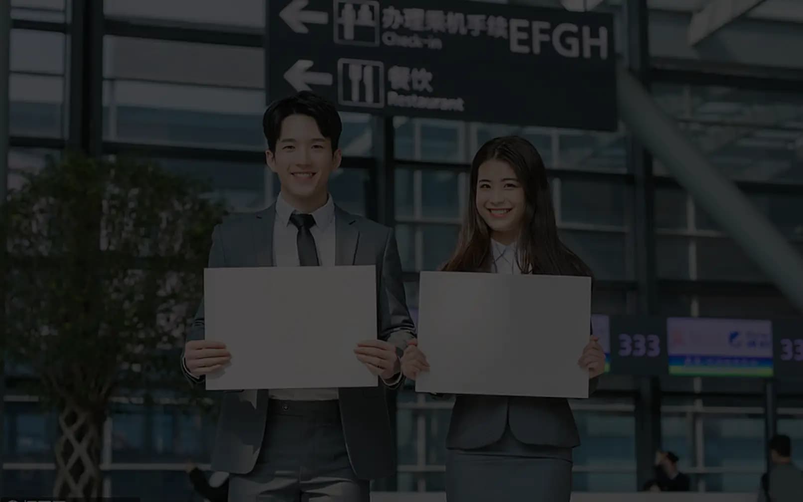 Service process collage